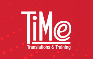 TiMe Translations & Training Logo